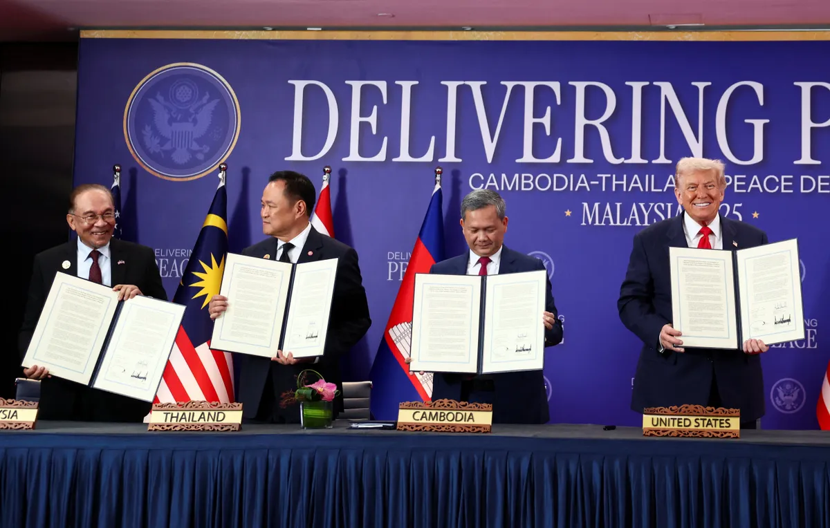 Acordos Camboja Tailândia: EUA intermediam cessar-fogo e comércio 1 rss featured 5640 1761467080